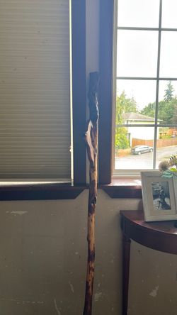 Hand made walking stick
