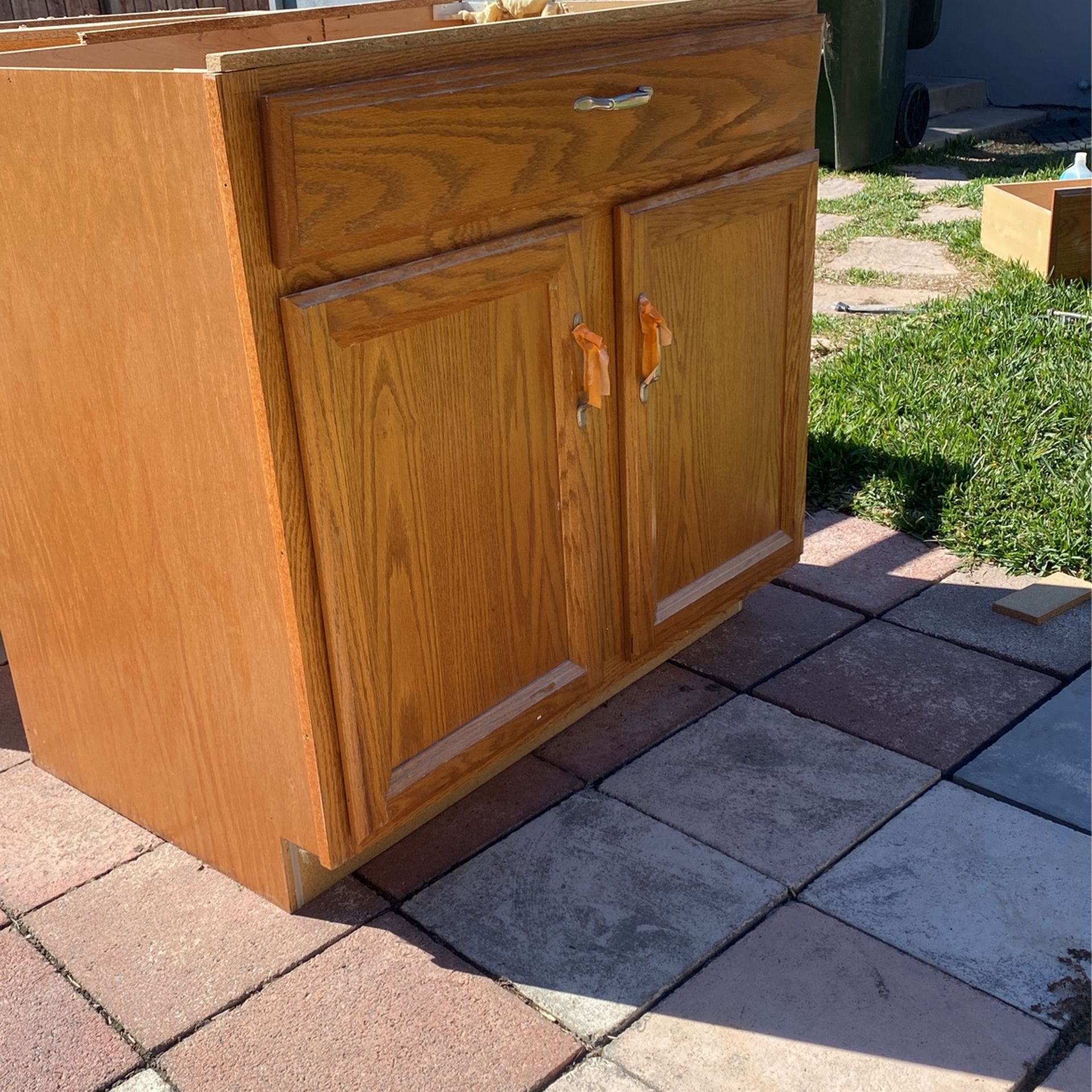 20 Each Piece Gently Used Oak Kitchen for Sale in Fullerton