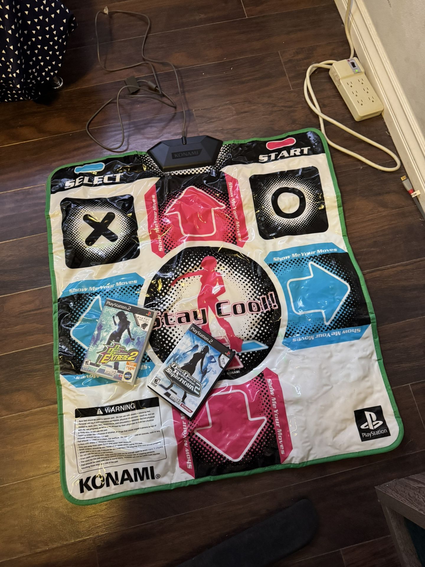 Dance dance Revolution Mat And Games