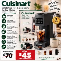 Cuisinart Single Cup Hot & Cold Brew Coffee Maker