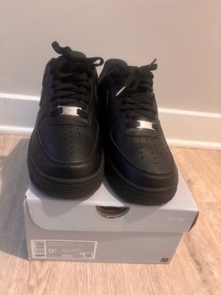 Nike Air Force 1 Women's Size 9.5 Black