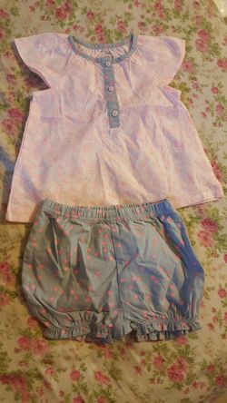 Baby girl set size12 month