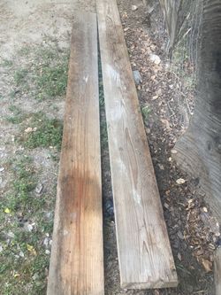 2  piezas dé madera
