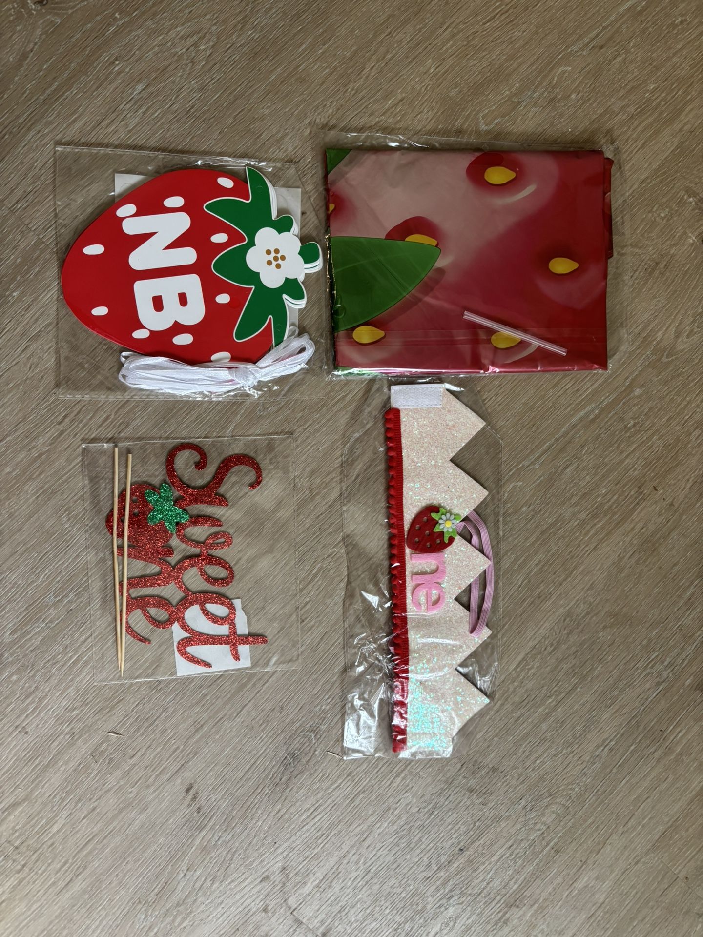 Strawberry Themed Party Decorations