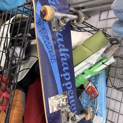 Used Skateboard 