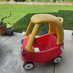 Little Yikes Cozy Coupe Red Car Toddler 