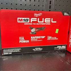 Milwaukee M18 Fuel Grinder 5inch