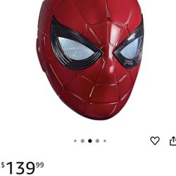REDUCED Spider-Man Marvel Legends Series Iron Spider Electronic Helmet with Glowing Eyes 