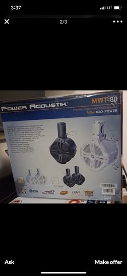 Brand new tower speakers !! Submarine speakers!! 750 watt!!