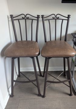 Swivel Bar Stools - Set Of 2