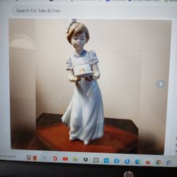 Lladro Figurine Happy Birthday Girl