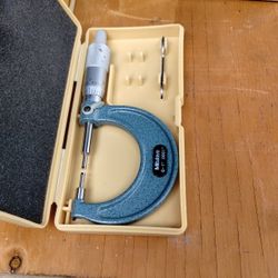 Mitutoyo 1" Reduced Anvil Micrometer 