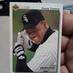 🇺🇸🥎"Upper Deck"(1992) Vintage. (Frank Thomas)№ 166.