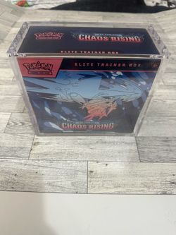 Pokemon ETB Magnetic Acrylic Display Case - Elite Trainer Box