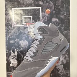 AIR JORDAN 5 Wolf Grey 