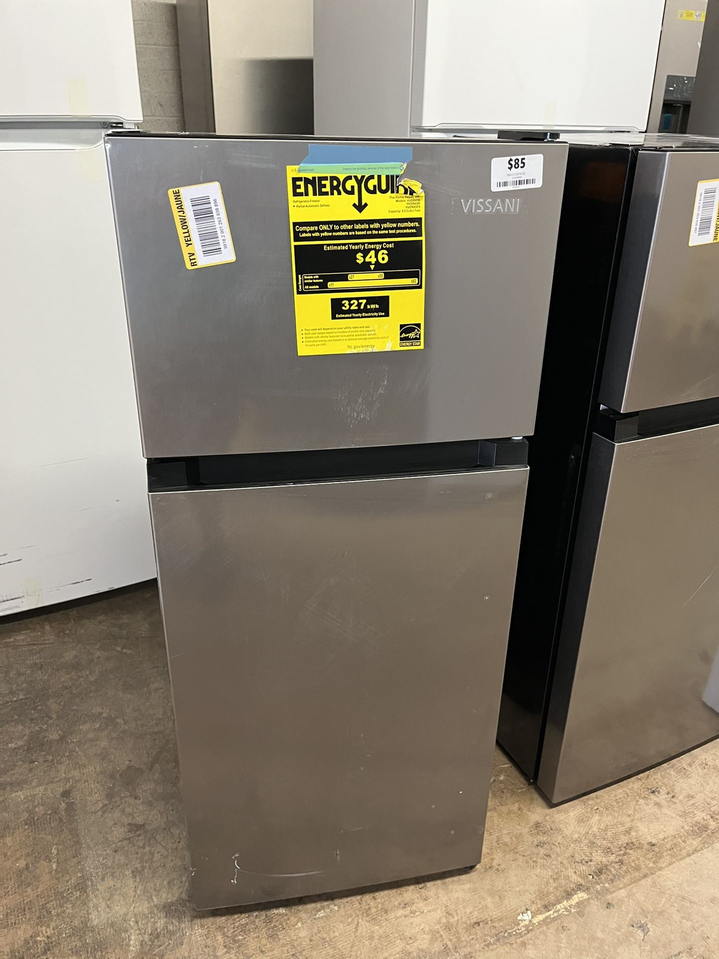 4.5 Cu Ft Mini Fridge 