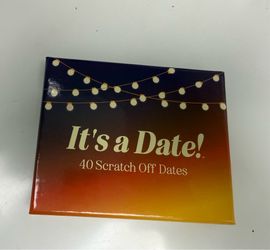 It’s a Date! 40 Scratch off date ideas