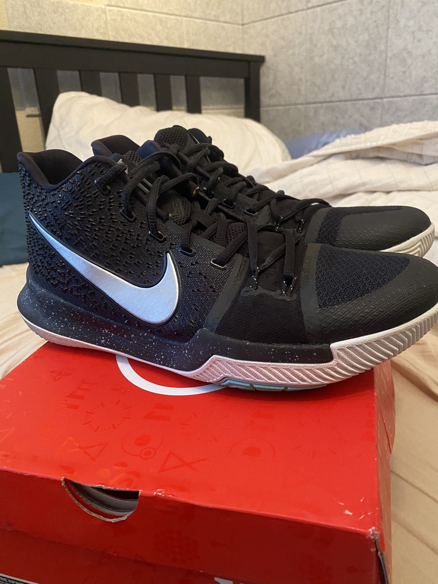 Nike Kyrie 3 “Black Ice” Size 11.5