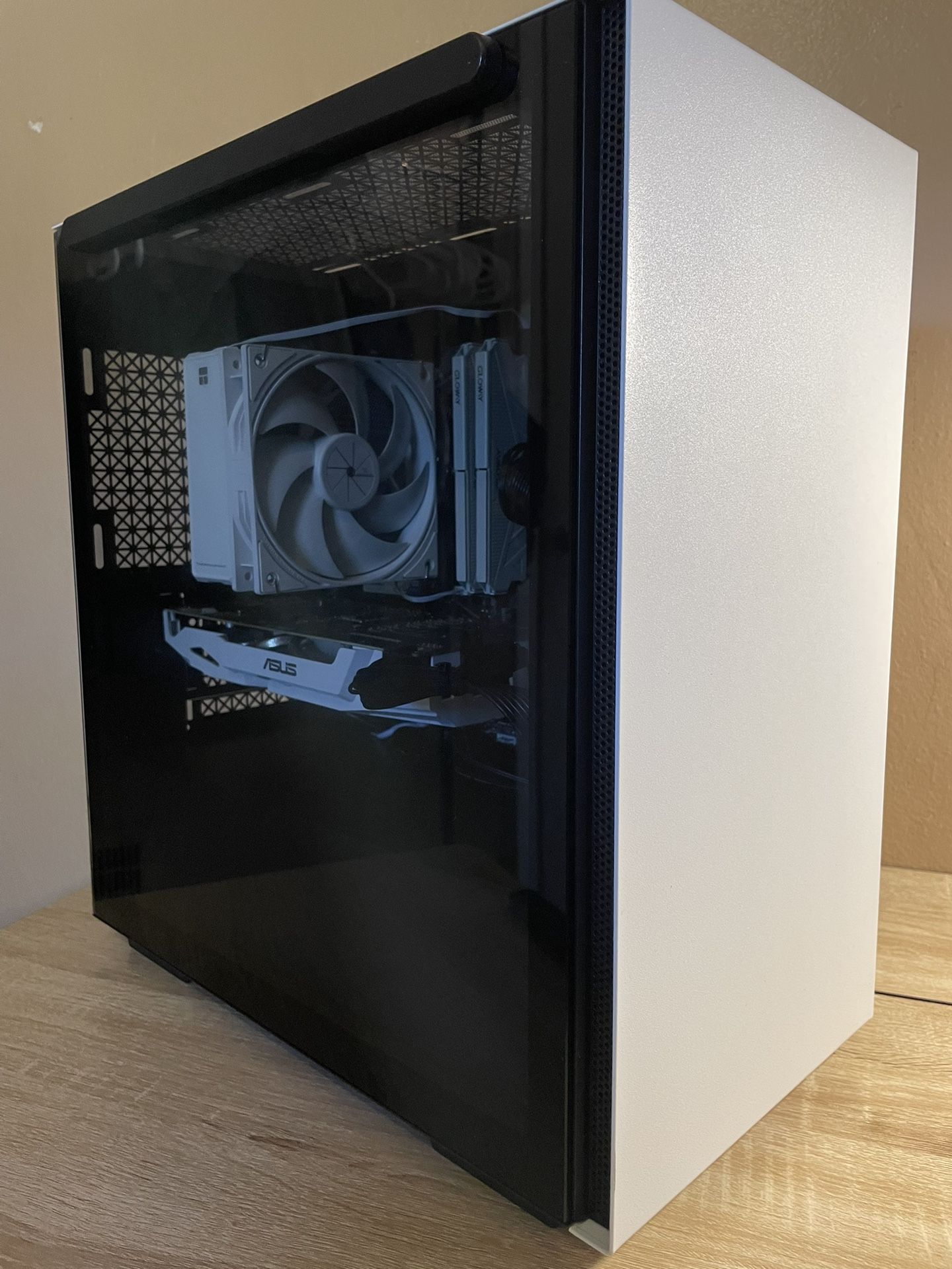 🖥️ Custom White Gaming PC – Ryzen 5 / GTX 1060 / 16GB RAM – Ready to Play!