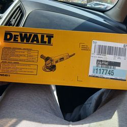 DeWalt small angle grinder