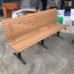 Bench Wood And Steel Heavy Duty