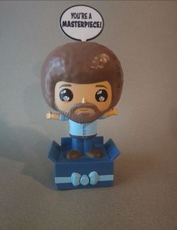 Bob Ross popsies Funko pop figure open box