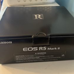 Canon R5 Mark II “ 0 Shutter Count “