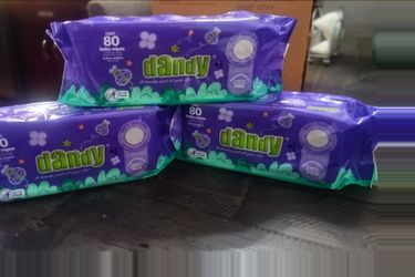 80ct baby wipes dandy