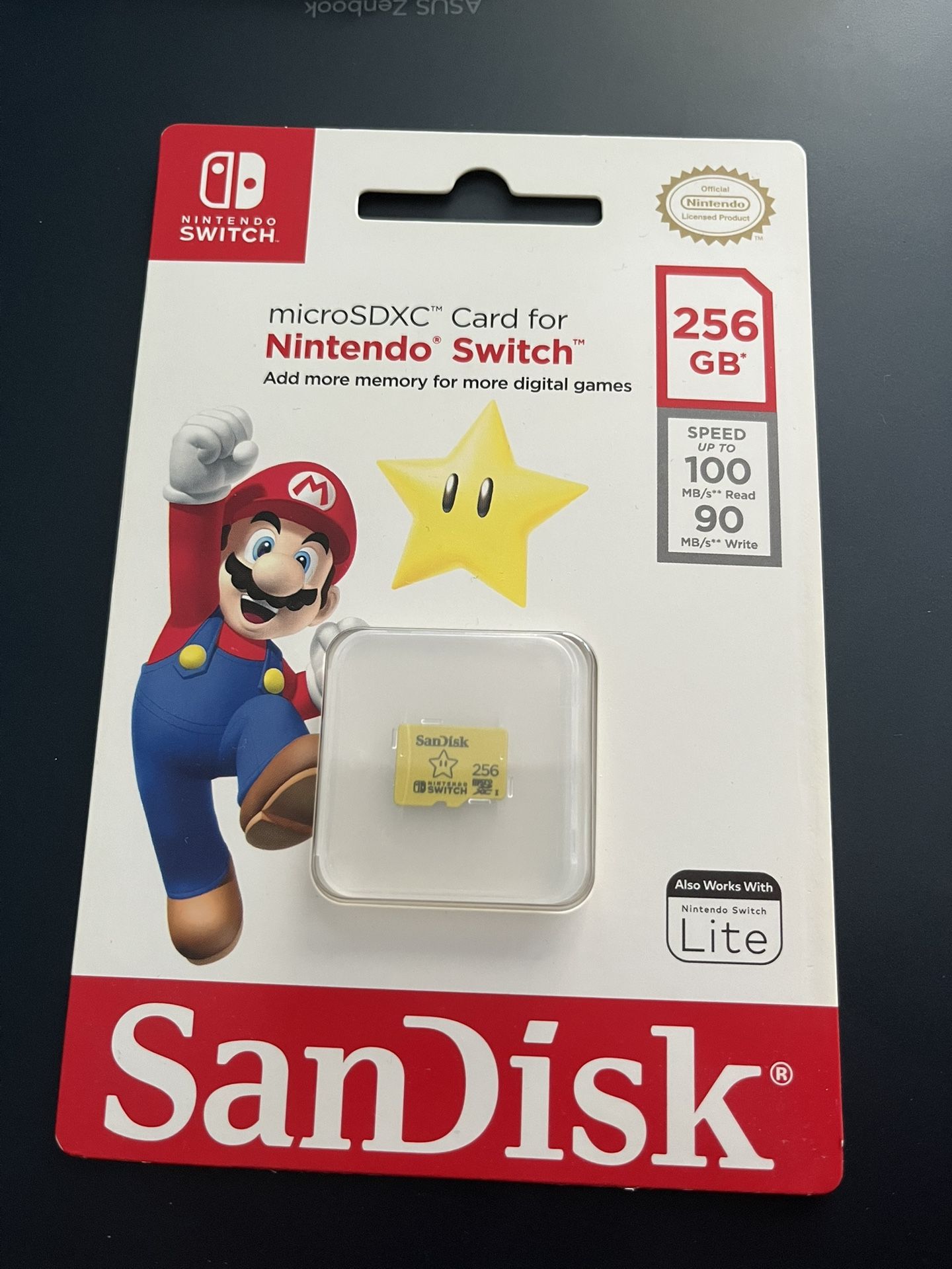 256gb Micro sdxc card Nintendo Switch 