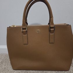 Tory  Burch Robinson Double Zip Satchel