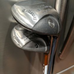 Callaway Big Bertha Driver And A Fairway Wood