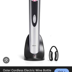 Oyster Electronic Wine Opener (UNOPENED/NEVER USED) 