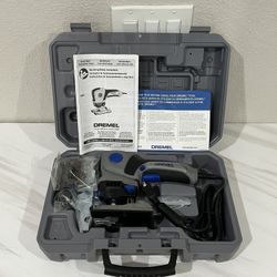 New Open Box Dremel Trio Model 6800 Variable Speed Multi Function Tool Cut / Sand / Rout With Hard Case