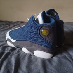 Air Jordan 13 Retro Flints Rare Size 11 Real Leather Toe With OG Box