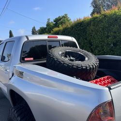 Toyota Tacoma Tire Rack 