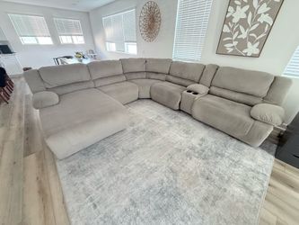 Power Chair Sofa 6-piece sectional couch