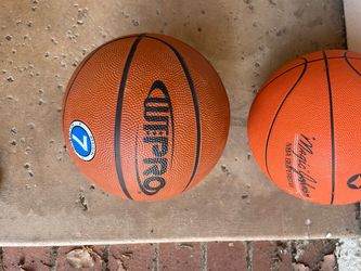 Spalding magic johnson NBA Superstar and Wepro basketballs