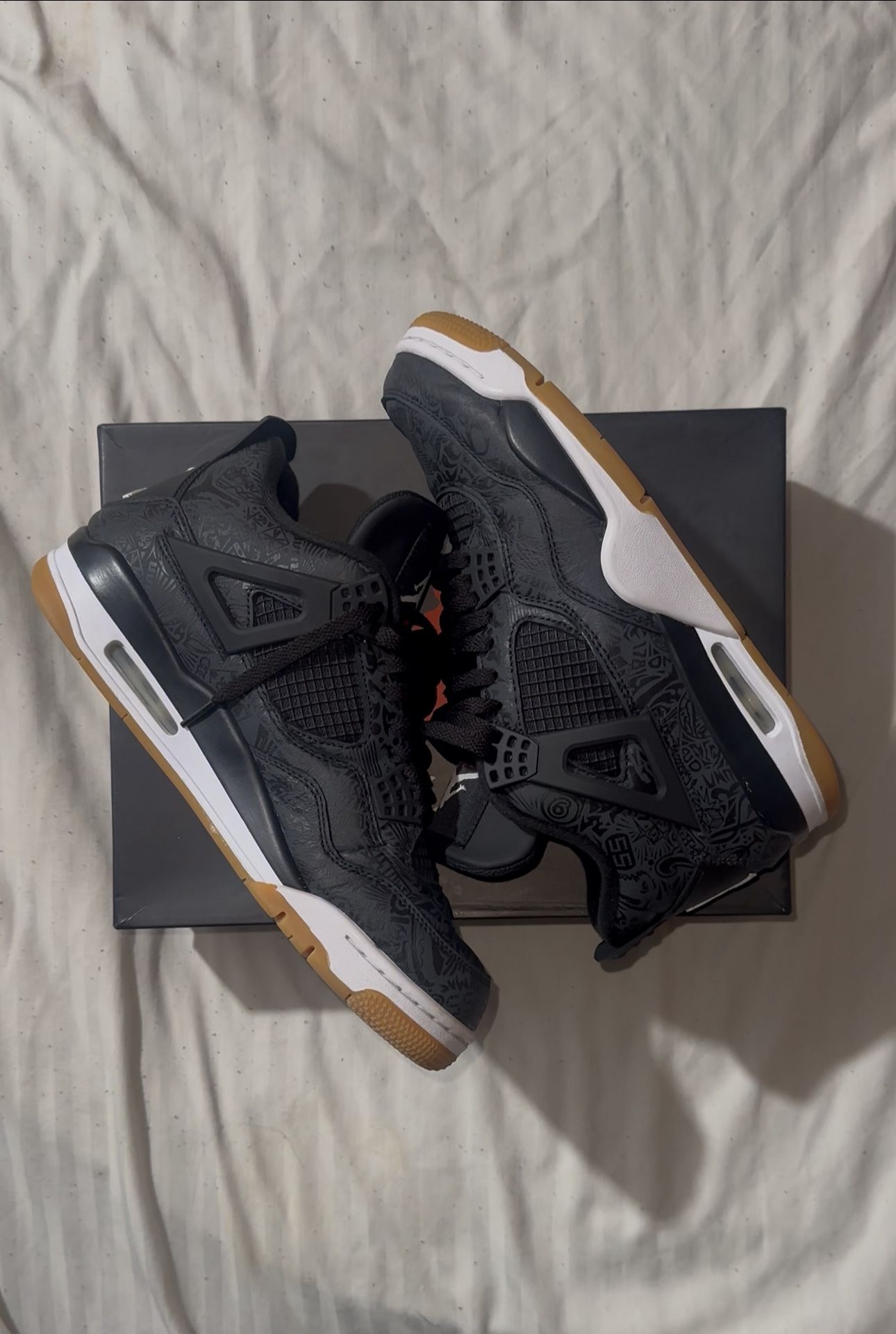 Jordan 4 Retro Láser Black