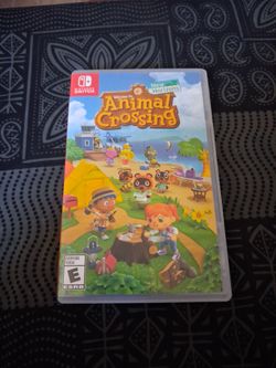 Nintendo switch animal crossing new horizons pre-owned