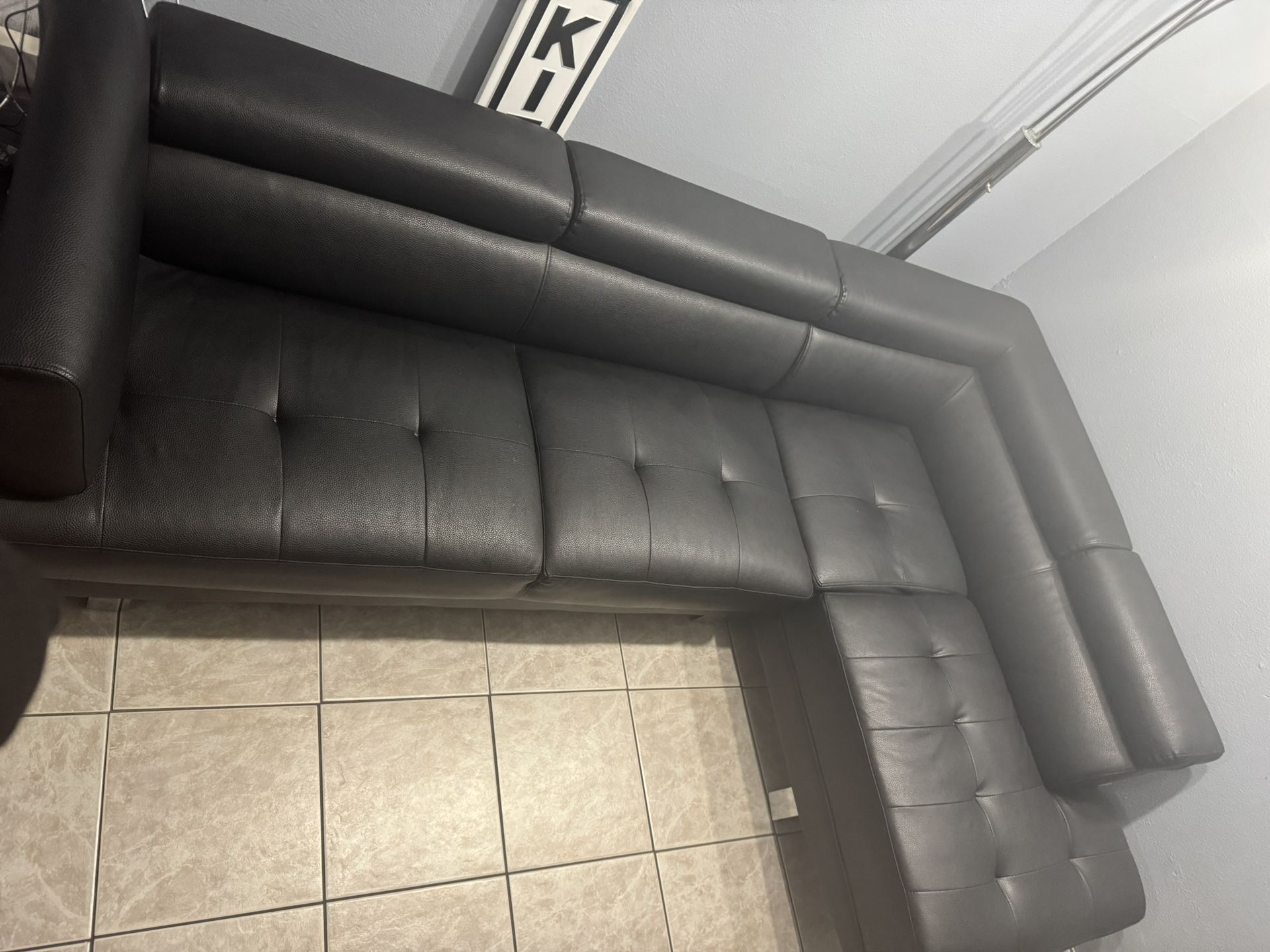 Black Sectional