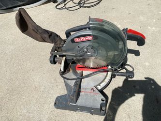 10” sliding compound miter saw Used