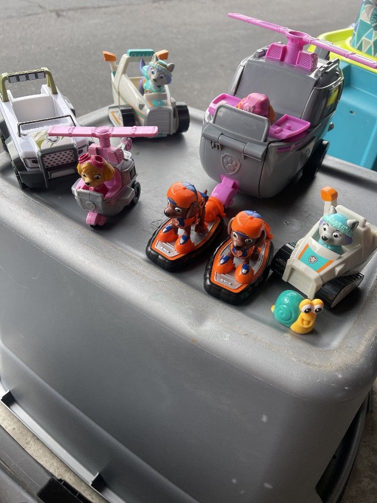 Paw Patrol toys