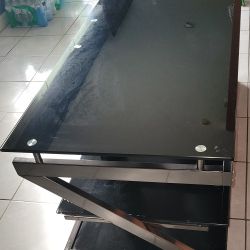 Glass TV Stand