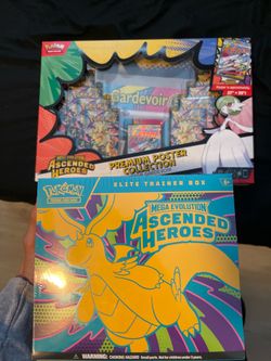 Pokemon etb and poster box