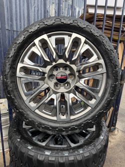 22” GMC DENALI WHEELS AND TIRES