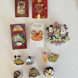 Donald and Mickey Pins