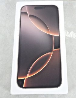 Brand New iPhone 16 Pro Max