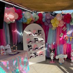 Treat Wall Champagne Backdrop 