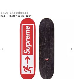Supreme Exit Skateboard