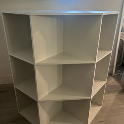 Cubed Corner Bookshelf